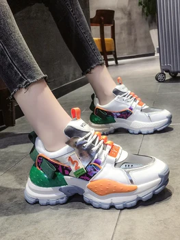 Euroopa station Torre kingad naiste suveks ins tõusulaine 2021 suvel uus Joker hingav värvi vabaaja tossud