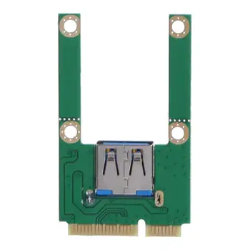 Mini PCI-E USB3.0 PCI Laiendamine Express Card PCI-E USB 3.0 laienduskaardi Converter Ärkaja Kaardi Adapter Koos Kruvi Liitmikud