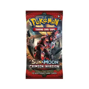 Uus 324Pcs Pokemon Kaardid TCG: Sun&Moon Crimson Sissetungi Pokemon Booster Box Laekuva Tradiner Kaardi Mäng Mänguasi Lastele