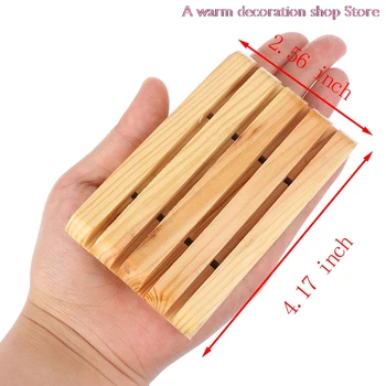 Kaasaskantav Seep Nõud Loominguline Lihtne Bambusest Käsitsi Äravoolu Soap Box Vannituba Vannituba Jaapani Stiilis Seep Seep Box