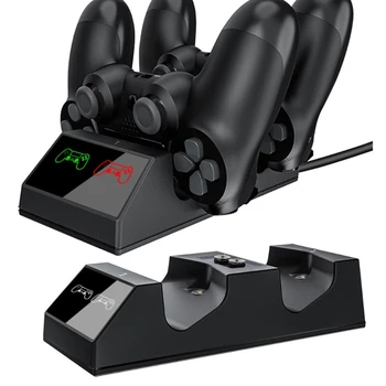 Eest PS5 Mäng Töötleja Dual Charger Station Traadita Magnet Gamepad Juhtnupp Võimsus Dokk Häll Laadimine Omanik K3NB