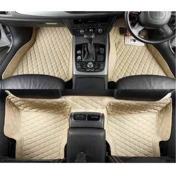 Kohandatud eriline auto põranda matid Parempoolse rooliga Land Rover Range Rover Evoque Kabriolett 2018-2016 veekindel vaibad