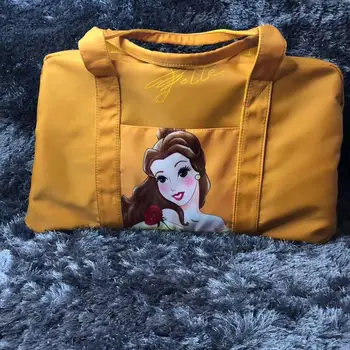 Disney printsess merineitsi käekott nailon õla messenger bag suure mahutavusega kaasaskantav reisi pagasi käru kott