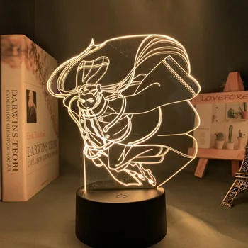 Arpeggio Sinine Teras Haruna Led Night Light Magamistuba Decor Nightlight Sünnipäeva Kingitus Anime 3d Lamp Arpeggio Sinine Teras