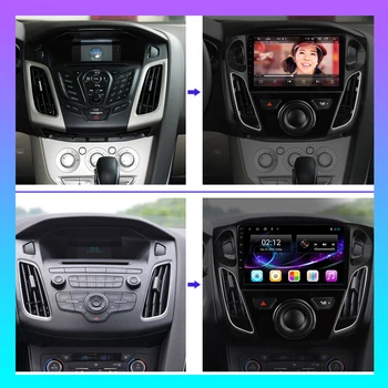2 Din Auto Raadio Fookus 3 Mk 3 2012-Android 10.0 Auto Multimeedia Video Mängija GPS Navigation DSP Auto Mängija Nr DVD 2 Din