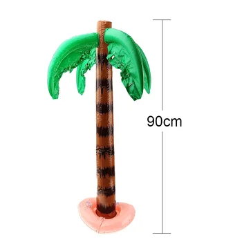 90cm Täispuhutav Õhkima Havai Tropical Palm Tree Beach Bassein Pool Decor Mänguasi Asjade DSS899