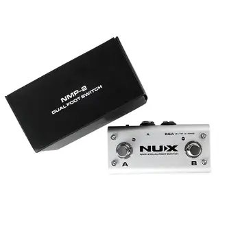 NUX NMP-2 Dual FootSwitch Klaviatuuri Moodulite ja Mõju Pedaalid