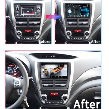 Sest Subaru Metsnik SH 2009. aastal~2013. aasta Auto GPS Multimeedia Audio Raadio-Navigatsioon NAVI Mängija Sisseehitatud CarPlay 360 BirdView