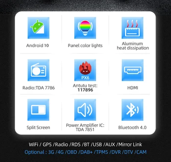 Bosion Auto DVD Kia RIO 3 4 2011-2019 Auto Raadio Multimeedia Video Mängija, Navigatsiooni GPS Android 10.0 DSP IPS 2 din 4G HDMI RDS
