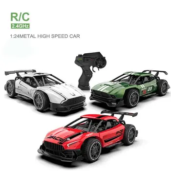 2.4 G 1/24 RC Metall Auto 4WD RC Drift Racing Auto Off Road Raadio-puldiga Sõidukite Elektroonilise Hobi Mänguasju Lastele