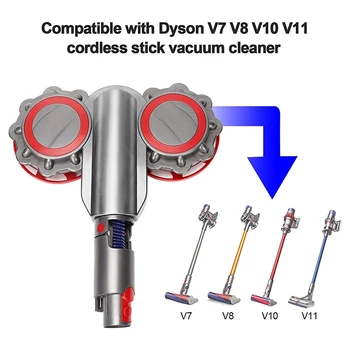 Elektrilised mopp Aksessuaar Dyson Juhtmeta Pole V7 V8 V10 V11 Tolmuimeja,1 Adapter Converter ja 4 Mop Padjad