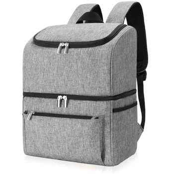 Kohandatud seljakott 32 purki isoleeritud kerge seljakott külmik, suure mahutavusega pehme külma ladustamise kott, külmhoonete seljakott