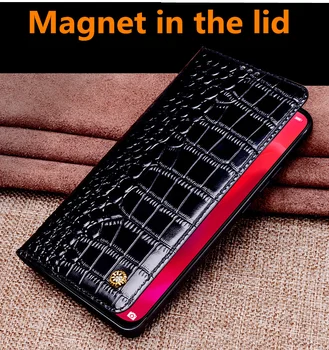 Luksus Calfskin Ehtne Nahk Magnet-Kabuur Hõlmata Juhtumeid, Huawei Honor 50 Pro/Huawei Honor 50 Mobiiltelefoni Juhul Coque