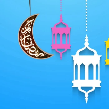 Araabia Öö Valguses Ramadan Eid Seina Helendav Valgus Mubarak Moslemid Islami Partei Mubarak Koraan Rippuvad Home Decor LED Lamp