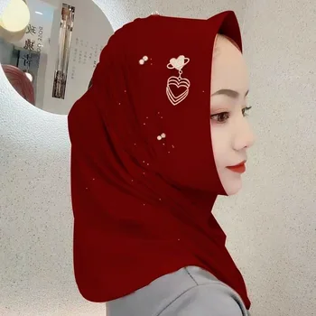 Valmisrõivaste Jersey Hijab Müügiks Moslemi Noored Kooli Tüdrukud