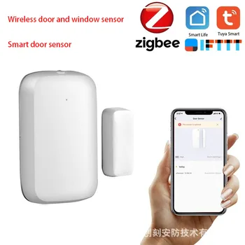 ZigBee Ukse Akna Kontakti Sensor Smart Home Traadita Ukse Andurid Avage/Sulgege RAKENDUS Serveri Häire Intelligentne Seos Ukse Andur