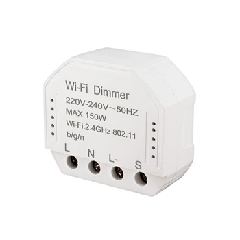 Wifi Smart Dimmer Module 220V-240V 150W Töötleja Taimer Lüliti Valgus hääljuhtimine Töötab Tuya Amazon Alexa Google ' i Kodu Iftt