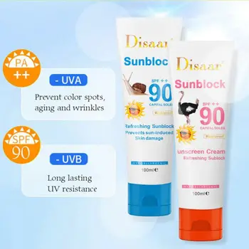 Disaar SPF90 UV Resistan Tigu päikesekaitsekreem Suvel kauakestev Sun Protection Niisutav Remont Näo Päikesekaitse PA++