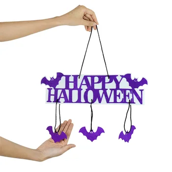 Happy Halloween Rippuvad Ornament Komm või Vemp Kolju Pvt Siseruumides Väljas Ukse Halloween Kaunistamiseks Pool Tarvikud