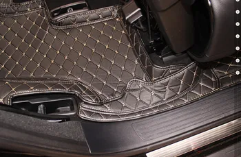 Kohandatud eriline auto põranda matid Mercedes Benz GL 550 X166 7 istekohti 2016-2013 veekindel vaipade jaoks GL550