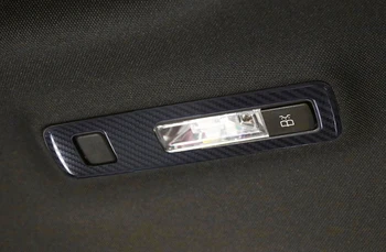 Sobib Mercedes-Benz A-Klass W177 V177 2019-2021 Auto Tarvikud Terasest Hõbedane/Carbon Tagumine Lugemine Kerge Lambi Kate Sisekujundus 2tk