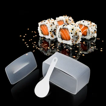 2 Komplekti Riis Vormidesse Sushi Tegija Riis Tegija Köök DIY Sushi Tegija
