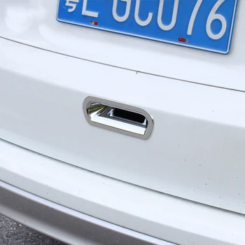 ABS plastikust Honda CR-V CRV 2012 2013 2016 Pagasiruumi Tagumise Ukse Käepide kleebisega Katta Sisekujundus Car Styling Tarvikud 1tk