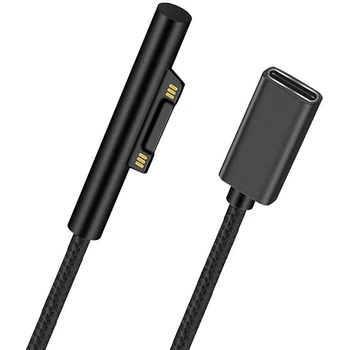 Nailon Põimitud Pinna-Ühendage USB-C laadimiskaabel Pinna Pro7 Go2 Pro6 5/4/3 Pind Sülearvuti Raamat