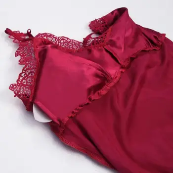 Seksikas Pits Nightwear 5TK Pidžaama Sobiks Vabaaja Satiin Naiste Kimono Hommikumantel Komplekt Roheline Kodu Riided Magada Sätestatud Intiimne Pesu