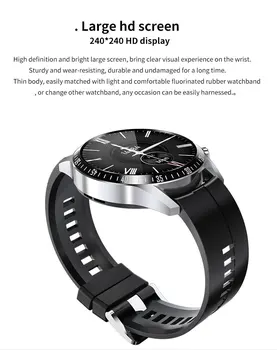 V1 Smart Watch 1.3 tolline Südame Löögisagedus Puhkeolekus Jälgida Veekindel Fitness Tracker Mõõtmine kehatemperatuuri Smartwatch Android ja IOS