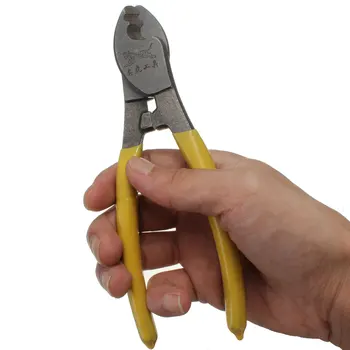 6 Tolline Tangid Kaabli Lõikur Elektritraat Strippar Plastikust Käepide Cutting Plier Tööriistakomplekt Käsi-Tööriistad