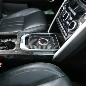 Eest Land Rover Discovery Sport-2019 süsinikkiust ABS Center Console käiguvahetuse Paneeli Katta Sisekujundus Kleebised