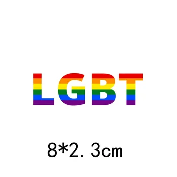 Uhkus LGBT Pääsme Triikraud Ülekanded Rõivaste Thermo Kleebised Raud Plaastrid Liimi Laigud soojusülekande Parches Para Ropa