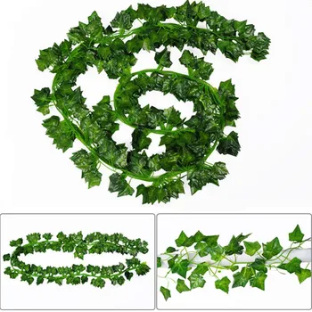 6/12/24/36Pcs Roheline Kunstlik taimed Pugeja rohelised lehed viinapuu Luuderohi Kodu Simulatsiooni Taimed Rippuvad Vanik tehislilled