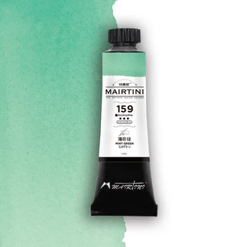 Martini master hinne roheline akvarell värvi ühe toru must pigment toru peeneks jahvatatud 15ml kunstitarbed