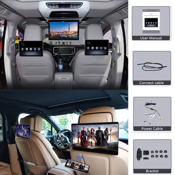 12.5 inch Benz Originaal Ultra-õhuke Puutetundlik Ekraan, Android Peatugi Mängija sobib Mercedes-Benz BMW Audi Mitu sõidukid