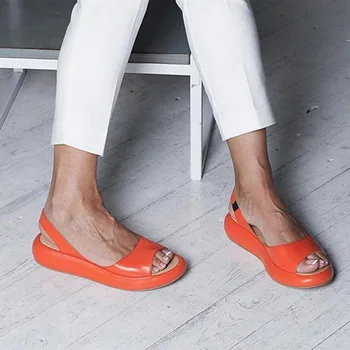 Naiste Sandaalid PU Nahast Kingad Suvel Moes Avatud Varvaste Platvorm Chaussure Femme Seksikas Naiste Sandaalid 2021 Suve Sandaalid