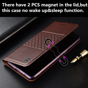 Luksus ehtne nahk magnet lock cover kaitseümbris kaardi pesa juhtudel Huawei P30 Pro/Huawei P30/Huawei P30 Lite telefoni juhul capa