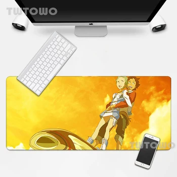 Eureka Seven Anime Mousepad Mouse Pad Suur MousePad Hiire Matt Laua Mat MousePads Pehme Looduslik Kautšuk HD Hot Müüa Office-Kodu