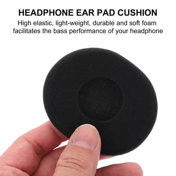 4tk Kõrvaklapid Kõrva Padjad Kõrva Hõlmab ühildub Logitech H800 (Must)