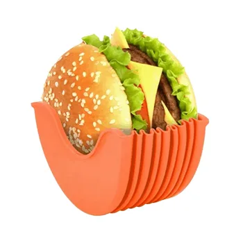 Kakuke Toidu Fikseeritud Clip Shell Sandwich Hamburger Silikoon Burger Hammas Omaniku Majapidamises Köök Mugav Osa