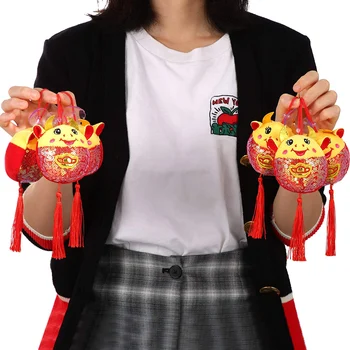 2021 Uus Aasta Hiina Zodiac Ox Veised Palus Mänguasjad Punane Piima Lehma Maskott -, Plüüš-Nukk Täidisega Lastele Kids Sünnipäeva Kingitus Decors