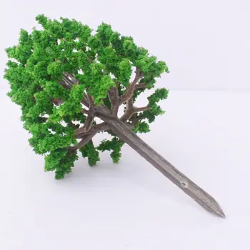 10tk Realistlik Kunstlik Puu Mini Faux Tabletop Taim Kääbus Puu