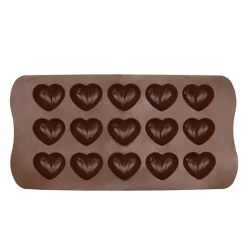 DIY Uus Silikoon Šokolaadi Kook Dekoreerimiseks Hallituse Mitte Jääda Silikoon Šokolaadi Hallitus Armastus Südame Kujuga Jelly Jää Fondant Suhkru Tööriist