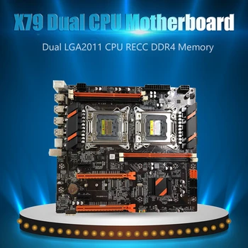 Emaplaadi Set Memory X79 Emaplaat Dual CPU-LGA-2011 16 USB-Pordid DDR3 SATA PCIE X16 PUBG Lauaarvuti Emaplaadi 2021