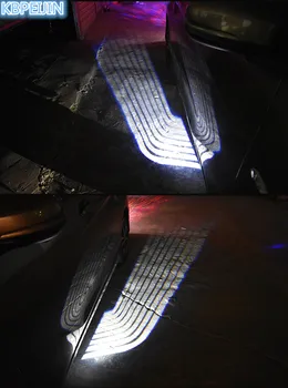 2TK Auto Ingel Tiivad LED teretulnud tuled Auto Ukse viisakalt Projektori Valguse lifan x60 620 520 320 125cc x50 solano smily breez