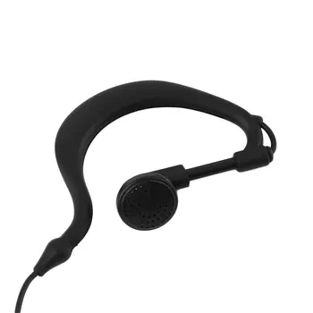 UUS 2 Pin-Peakomplekt Mic Kuular Kõrva Konks Kõrvaklappide jaoks Baofeng Raadio UV-5R 888s