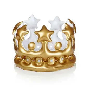 Lapsed Täiskasvanud Kuld Sünnipäeva Crown Cap Sünnipäeva Müts Kuningas Mänguasi Partei Teenetemärgi Kingitus