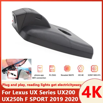 Plug and play Car DVR Wifi videosalvesti Kriips Cam Kaamera Lexus UX Seeria UX200 UX250h F SPORT 2019 2020 kõrge kvaliteediga HD 4K
