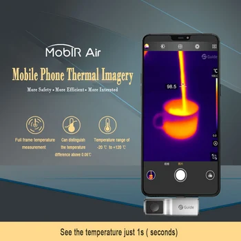 Mobiiltelefoni Infrapuna Soojus Imager Õhu Thermal Imaging Kaamera Temperatuur Avastamise Termilise Videokaamera Tüüp-C-Android / IOS
